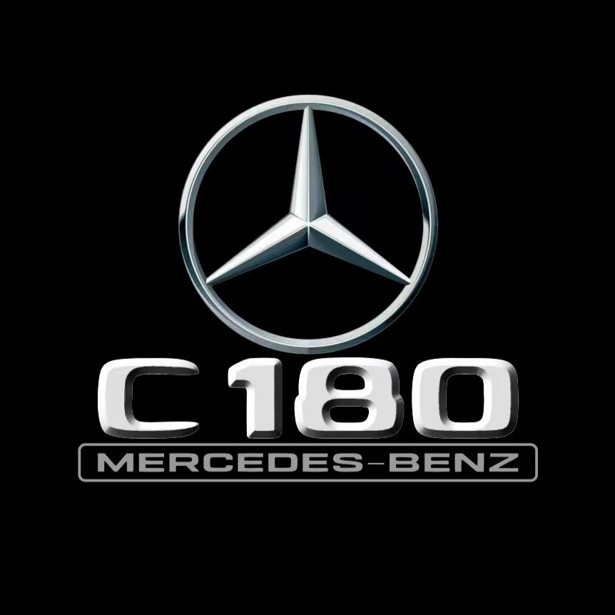 MERCEDES BENZ LOGO PROJECTOT LIGHTS Nr.03 (Menge 1 = 1 Sätze/2 Türleuchten)