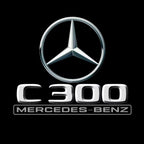 LUCI PROIETTORI LOGO MERCEDES BENZ Nr.03 (quantità 1 = 1 set / 2 luci porta)