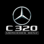 MERCEDES BENZ LOGO PROJECTOT LIGHTS Nr.03 (Menge 1 = 1 Sätze/2 Türleuchten)