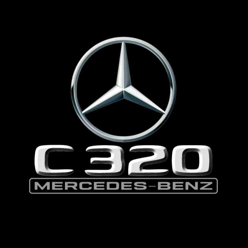 MERCEDES BENZ LOGO PROJECTOT LIGHTS Nr.03 (Menge 1 = 1 Sätze/2 Türleuchten)