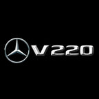 MERCEDES BENZ LOGO PROJECTOT LIGHTS Nr.03 (Menge 1 = 1 Sätze/2 Türleuchten)