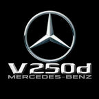 MERCEDES BENZ LOGO PROJECTOT LIGHTS Nr.03 (Menge 1 = 1 Sätze/2 Türleuchten)