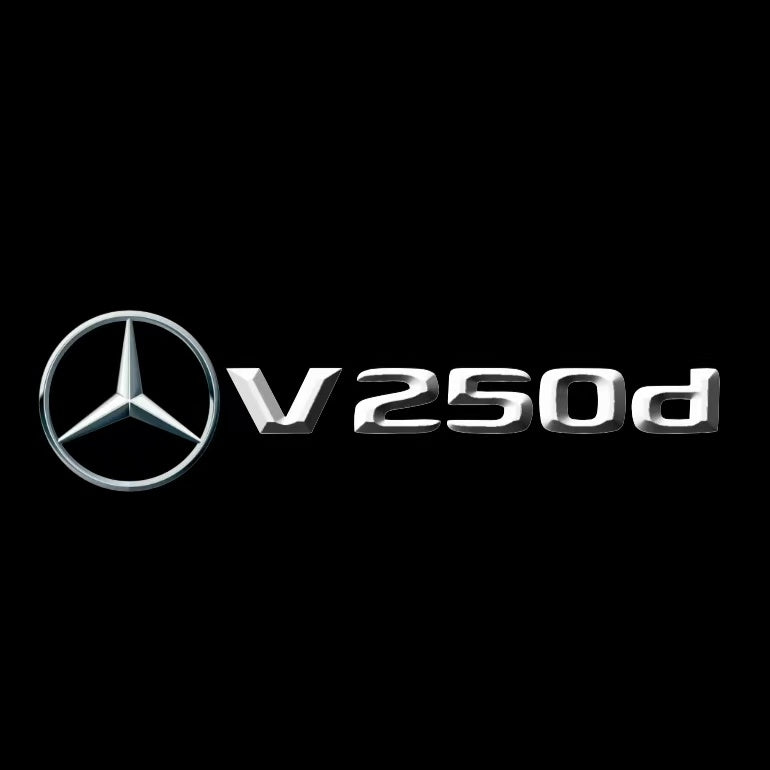 MERCEDES BENZ LOGO PROJECTOT LIGHTS Nr.03 (Menge 1 = 1 Sätze/2 Türleuchten)