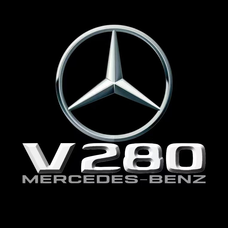 MERCEDES BENZ LOGO PROJECTOT LIGHTS Nr.03 (Menge 1 = 1 Sätze/2 Türleuchten)