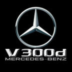LUCI PROIETTORI LOGO MERCEDES BENZ Nr.03 (quantità 1 = 1 set / 2 luci porta)