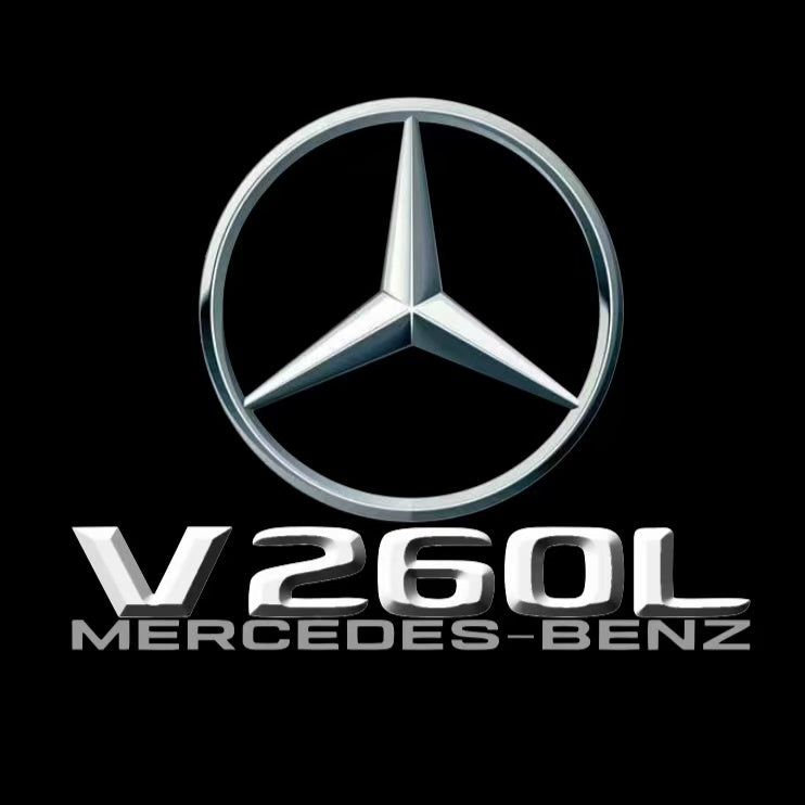 MERCEDES BENZ LOGO PROJECTOT LIGHTS Nr.03 (Menge 1 = 1 Sätze/2 Türleuchten)