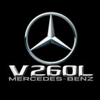 MERCEDES BENZ LOGO PROJECTOT LIGHTS Nr.03 (Menge 1 = 1 Sätze/2 Türleuchten)