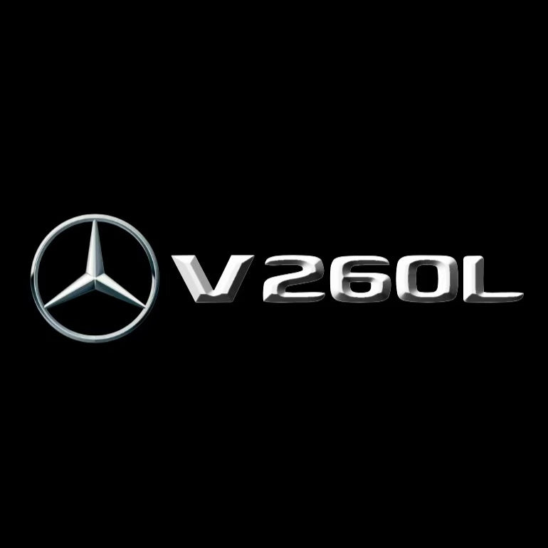 MERCEDES BENZ LOGO PROJECTOT LIGHTS Nr.03 (Menge 1 = 1 Sätze/2 Türleuchten)