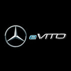 LUCI PROIETTORI LOGO MERCEDES BENZ Nr.03 (quantità 1 = 1 set / 2 luci porta)