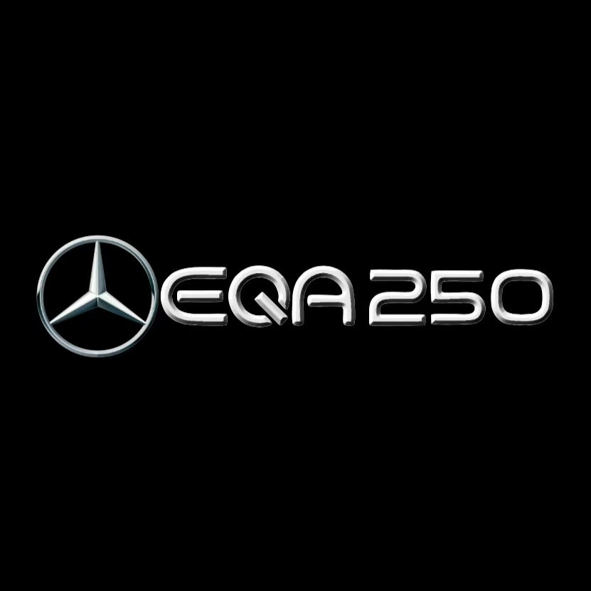 LUCI PROIETTORI LOGO MERCEDES BENZ Nr.03 (quantità 1 = 1 set / 2 luci porta)
