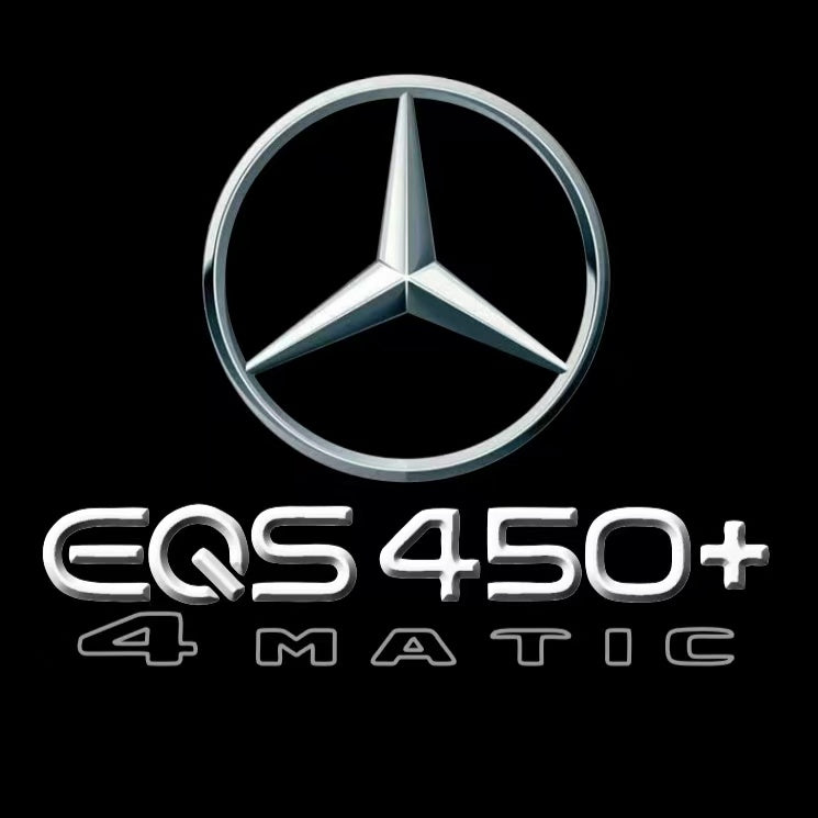 LUCI PROIETTORI LOGO MERCEDES BENZ Nr.03 (quantità 1 = 1 set / 2 luci porta)