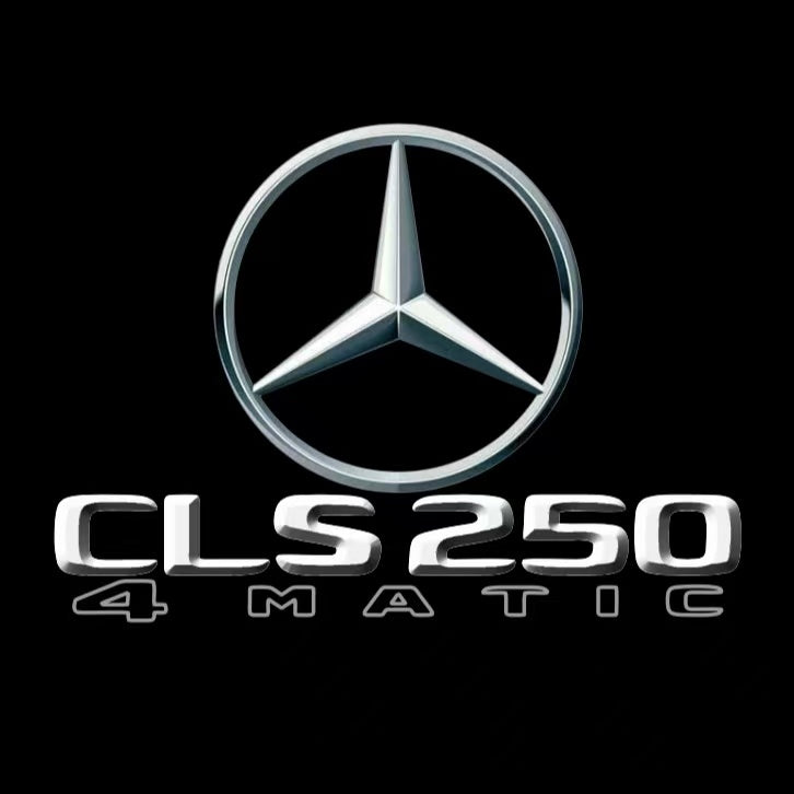 LUCI PROIETTORI LOGO MERCEDES BENZ Nr.03 (quantità 1 = 1 set / 2 luci porta)
