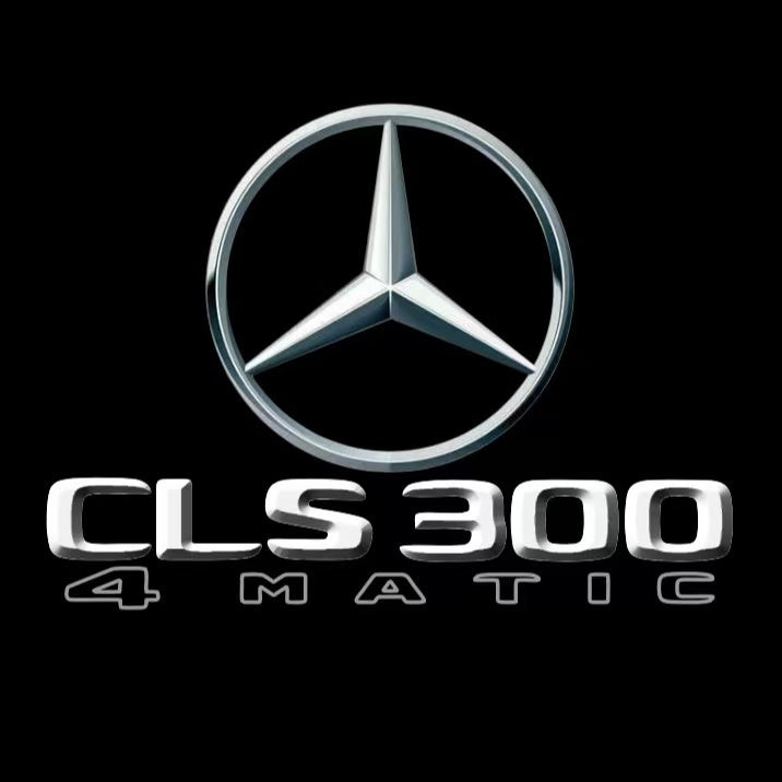 LUCI PROIETTORI LOGO MERCEDES BENZ Nr.03 (quantità 1 = 1 set / 2 luci porta)