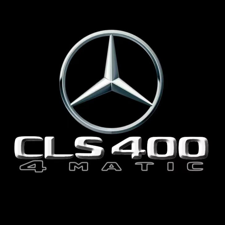 LUCI PROIETTORI LOGO MERCEDES BENZ Nr.03 (quantità 1 = 1 set / 2 luci porta)