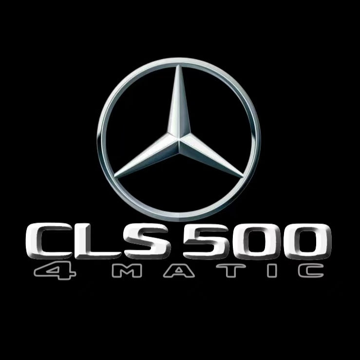 LUCI PROIETTORI LOGO MERCEDES BENZ Nr.03 (quantità 1 = 1 set / 2 luci porta)