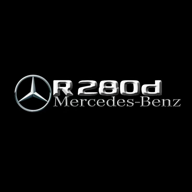 MERCEDES BENZ LOGO PROJECTOT LIGHTS Nr.03 (Menge 1 = 1 Sätze/2 Türleuchten)