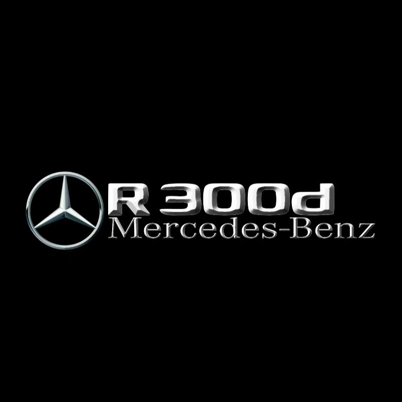 MERCEDES BENZ LOGO PROJECTOT LIGHTS Nr.03 (Menge 1 = 1 Sätze/2 Türleuchten)