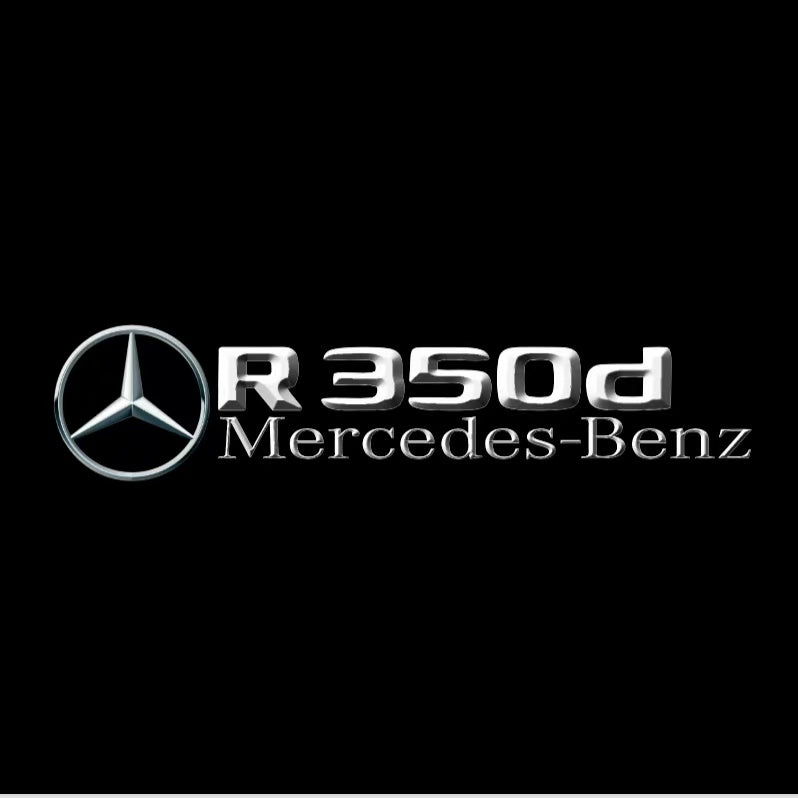 LUCI PROIETTORI LOGO MERCEDES BENZ Nr.03 (quantità 1 = 1 set / 2 luci porta)