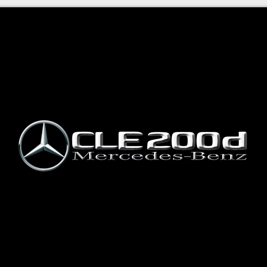 MERCEDES BENZ LOGO PROJECTOT LIGHTS Nr.03 (Menge 1 = 1 Sätze/2 Türleuchten)