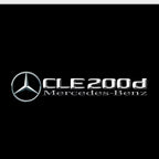 MERCEDES BENZ LOGO PROJECTOT LIGHTS Nr.03 (Menge 1 = 1 Sätze/2 Türleuchten)