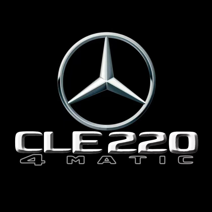 MERCEDES BENZ LOGO PROJECTOT LIGHTS Nr.03 (Menge 1 = 1 Sätze/2 Türleuchten)