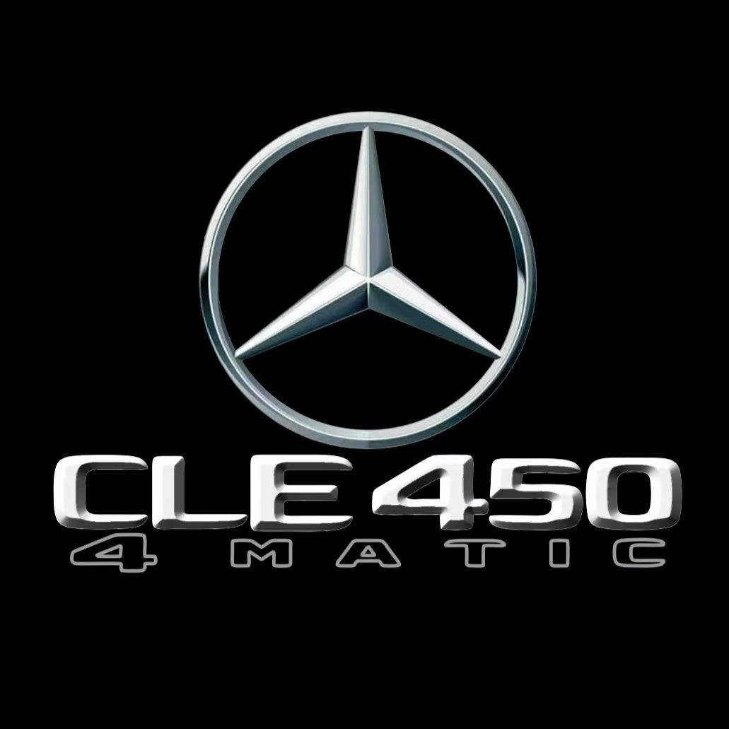 LUCI PROIETTORI LOGO MERCEDES BENZ Nr.03 (quantità 1 = 1 set / 2 luci porta)