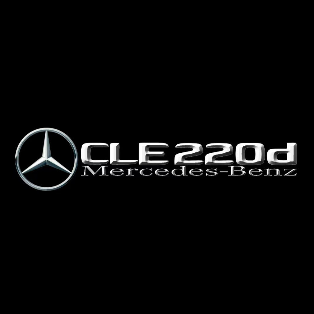 MERCEDES BENZ LOGO PROJECTOT LIGHTS Nr.03 (Menge 1 = 1 Sätze/2 Türleuchten)