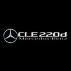 MERCEDES BENZ LOGO PROJECTOT LIGHTS Nr.03 (Menge 1 = 1 Sätze/2 Türleuchten)