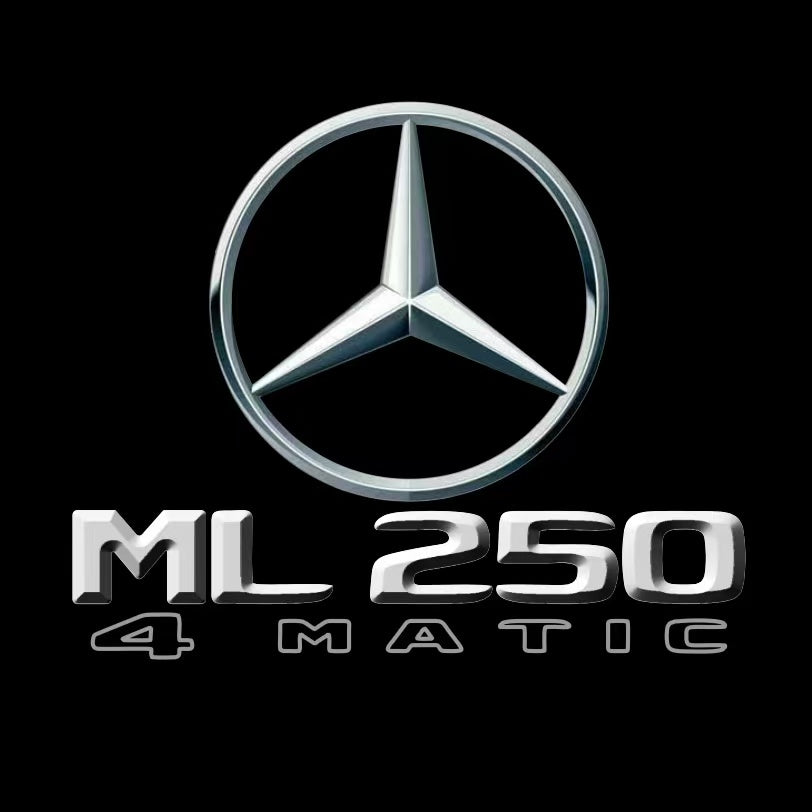 MERCEDES BENZ LOGO PROJECTOT LIGHTS Nr.03 (Menge 1 = 1 Sätze/2 Türleuchten)
