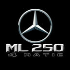 MERCEDES BENZ LOGO PROJECTOT LIGHTS Nr.03 (Menge 1 = 1 Sätze/2 Türleuchten)