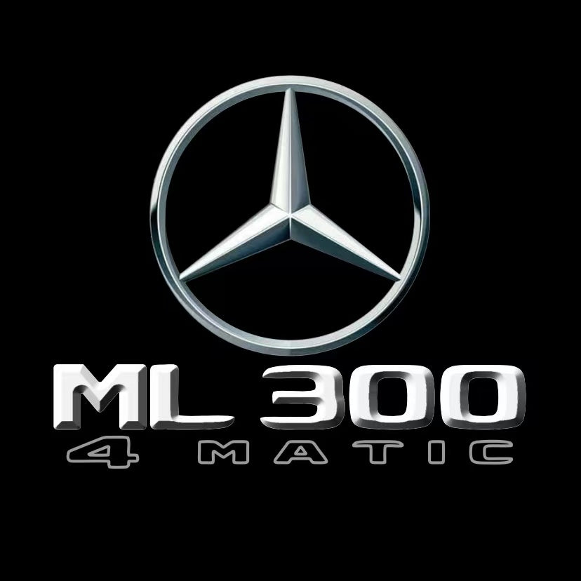 MERCEDES BENZ LOGO PROJECTOT LIGHTS Nr.03 (Menge 1 = 1 Sätze/2 Türleuchten)