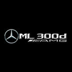 LUCI PROIETTORI LOGO MERCEDES BENZ Nr.03 (quantità 1 = 1 set / 2 luci porta)