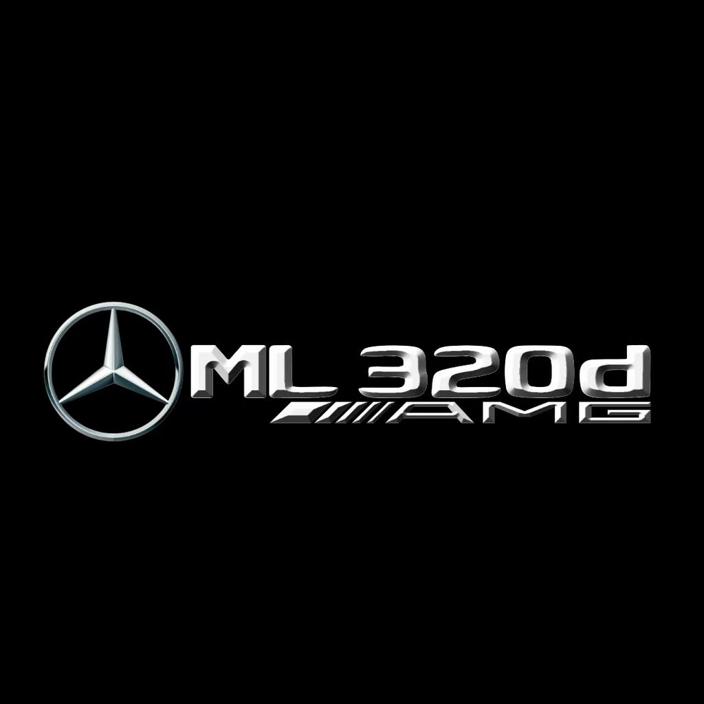 MERCEDES BENZ LOGO PROJECTOT LIGHTS Nr.03 (Menge 1 = 1 Sätze/2 Türleuchten)