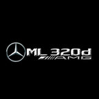 MERCEDES BENZ LOGO PROJECTOT LIGHTS Nr.03 (Menge 1 = 1 Sätze/2 Türleuchten)