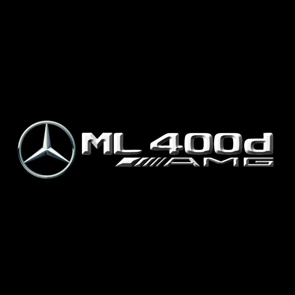 MERCEDES BENZ LOGO PROJECTOT LIGHTS Nr.03 (Menge 1 = 1 Sätze/2 Türleuchten)