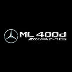 MERCEDES BENZ LOGO PROJECTOT LIGHTS Nr.03 (Menge 1 = 1 Sätze/2 Türleuchten)