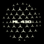 MERCEDES BENZ LOGO PROJECTOT LIGHTS Nr.03 (Menge 1 = 1 Sätze/2 Türleuchten)