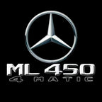 LUCI PROIETTORI LOGO MERCEDES BENZ Nr.03 (quantità 1 = 1 set / 2 luci porta)