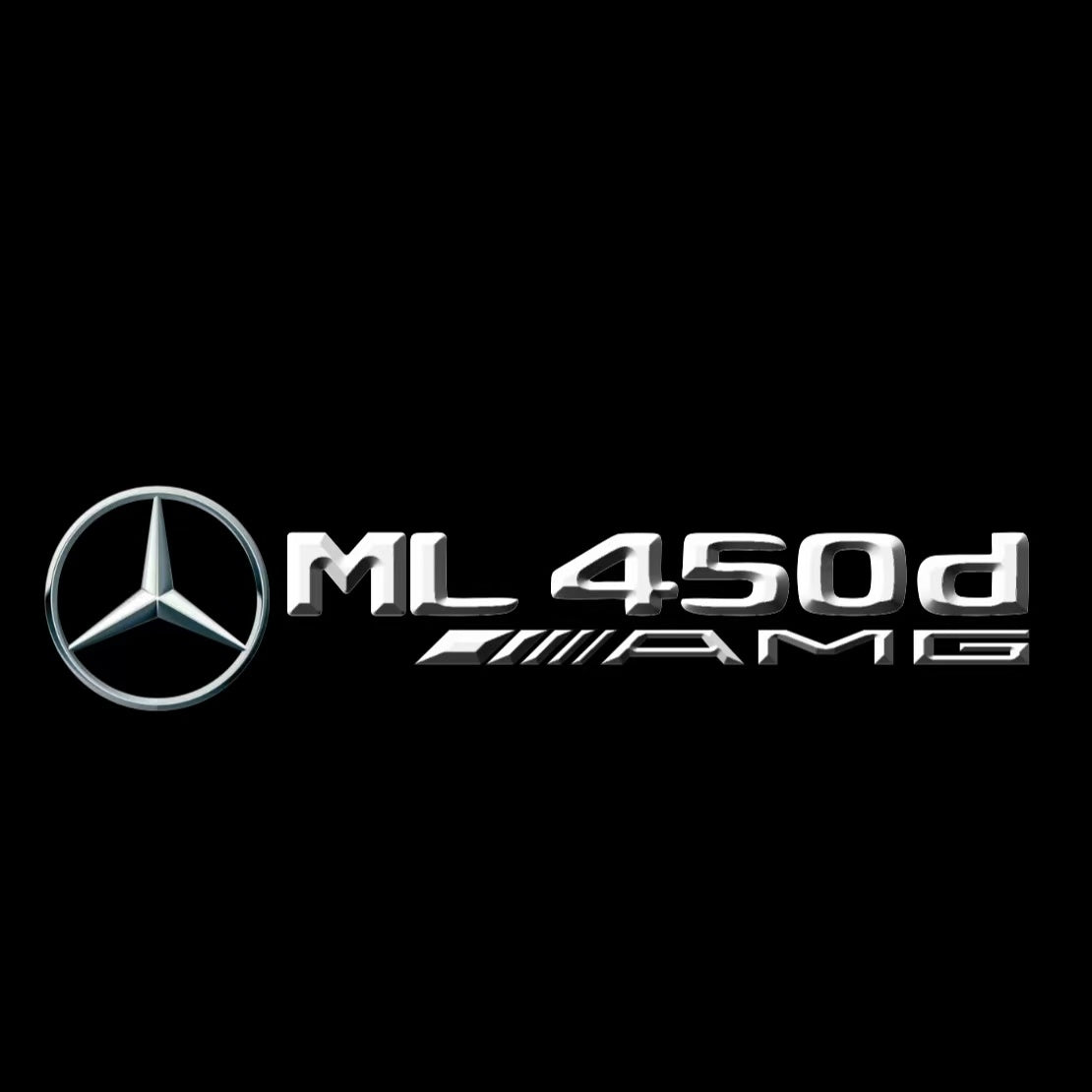 MERCEDES BENZ LOGO PROJECTOT LIGHTS Nr.03 (Menge 1 = 1 Sätze/2 Türleuchten)