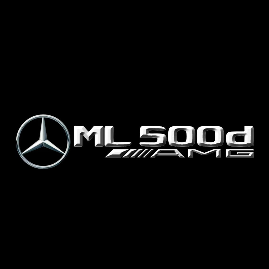 MERCEDES BENZ LOGO PROJECTOT LIGHTS Nr.03 (Menge 1 = 1 Sätze/2 Türleuchten)