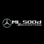 MERCEDES BENZ LOGO PROJECTOT LIGHTS Nr.03 (Menge 1 = 1 Sätze/2 Türleuchten)