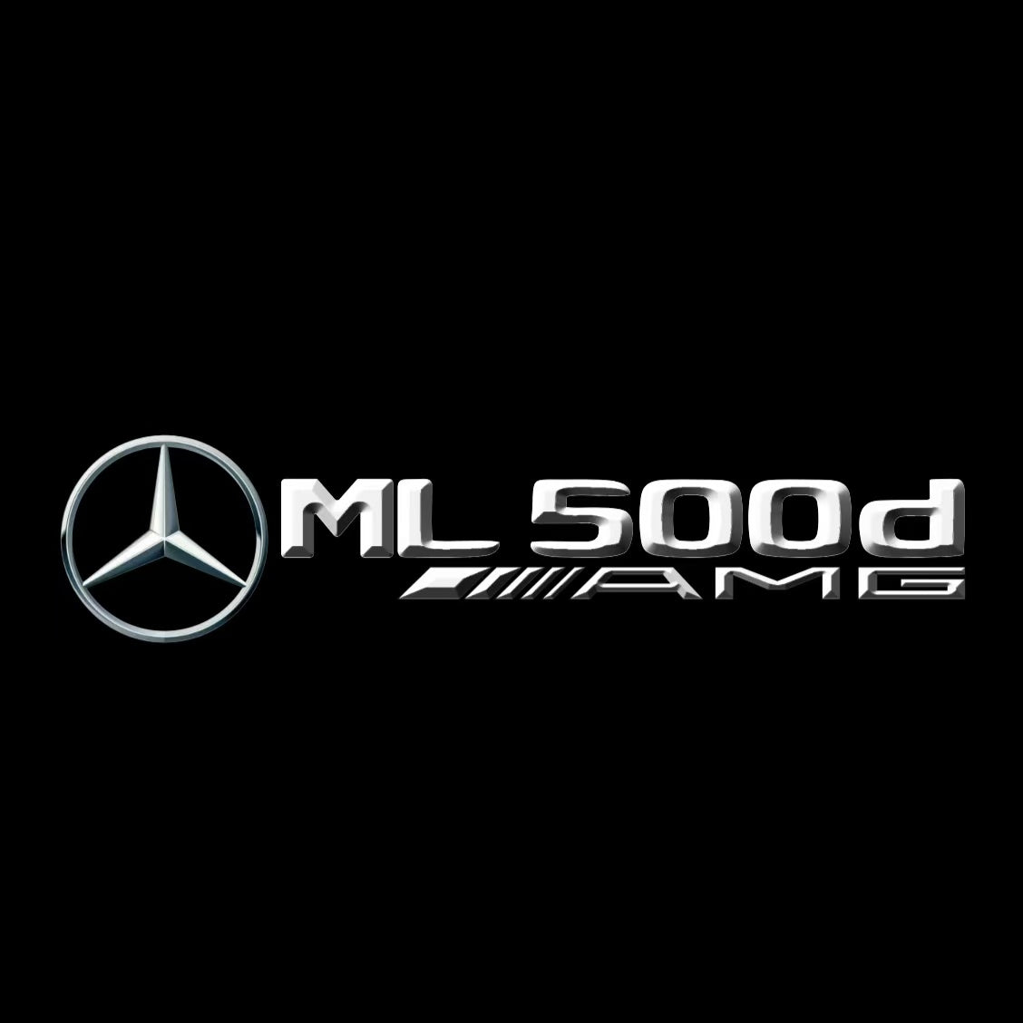 MERCEDES BENZ LOGO PROJECTOT LIGHTS Nr.03 (Menge 1 = 1 Sätze/2 Türleuchten)