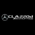 LUCI PROIETTORI LOGO MERCEDES BENZ Nr.03 (quantità 1 = 1 set / 2 luci porta)