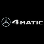 LUCI PROIETTORI LOGO MERCEDES BENZ Nr.03 (quantità 1 = 1 set / 2 luci porta)