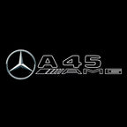 أضواء بروجكتور شعار MERCEDES BENZ رقم 03 (الكمية 1 = 1 مجموعة / 2 أضواء باب)