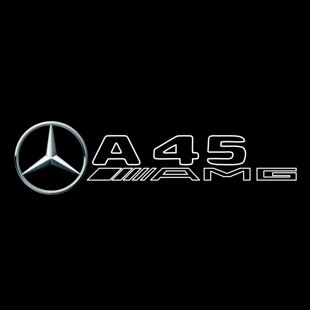 MERCEDES BENZ LOGO PROJECTOT LIGHTS Nr.03 (Menge 1 = 1 Sätze/2 Türleuchten)