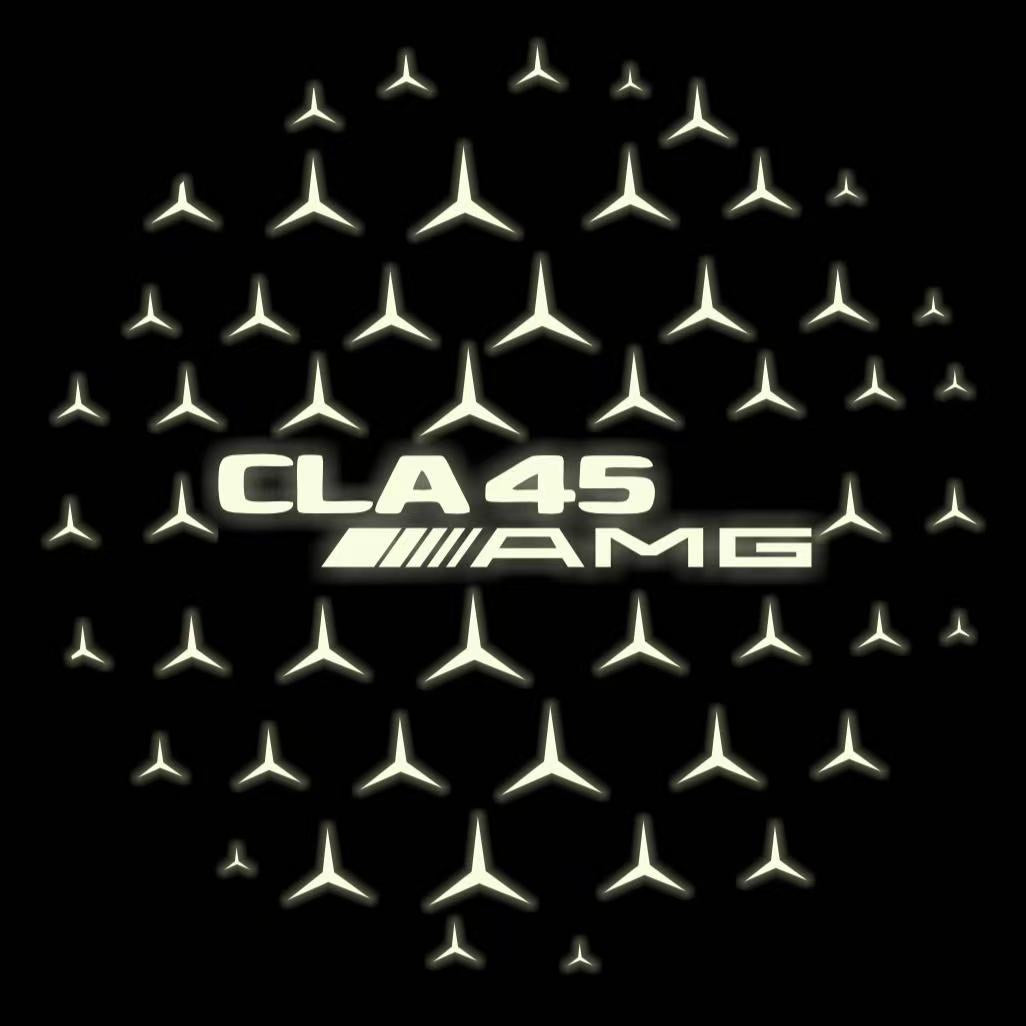 MERCEDES BENZ LOGO PROJECTOT LIGHTS Nr.03 (Menge 1 = 1 Sätze/2 Türleuchten)