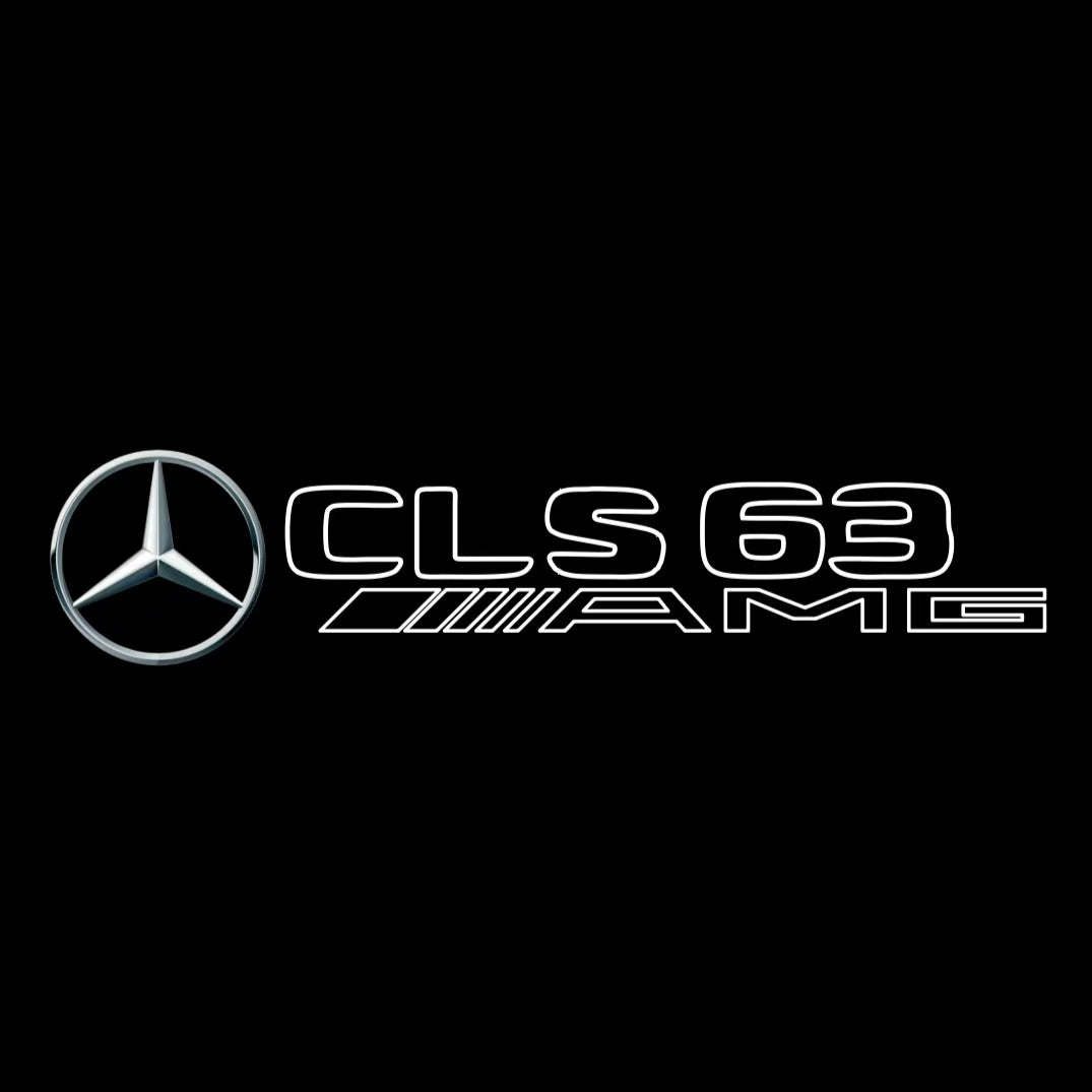 LUCI PROIETTORI LOGO MERCEDES BENZ Nr.03 (quantità 1 = 1 set / 2 luci porta)