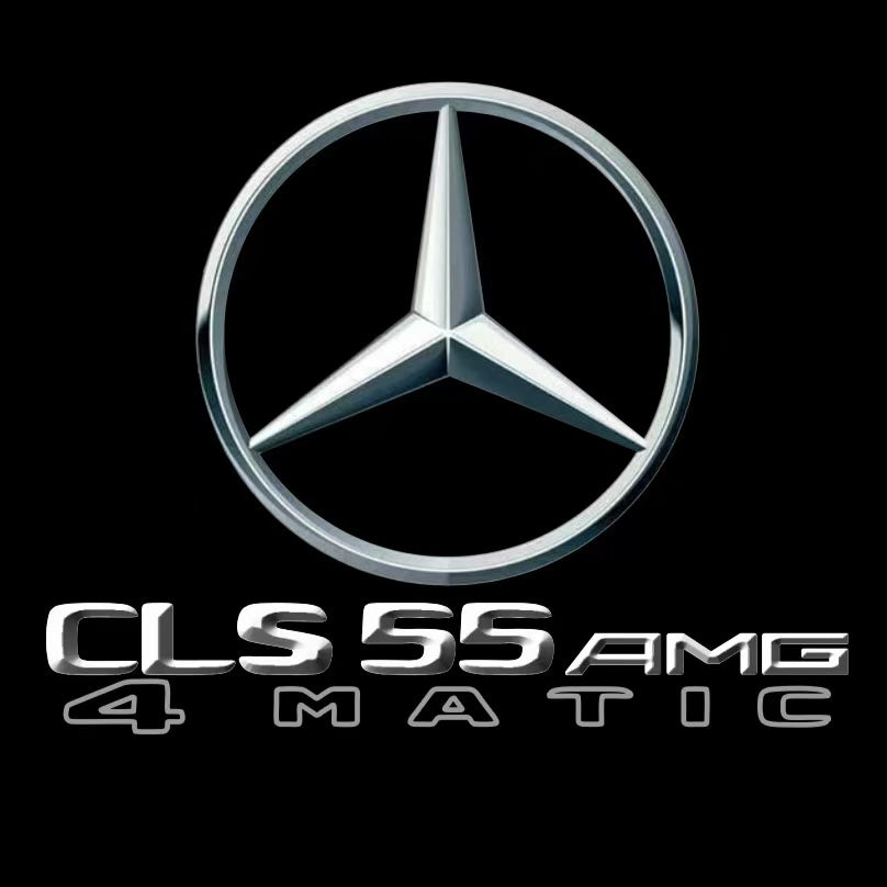 LUCI PROIETTORI LOGO MERCEDES BENZ Nr.03 (quantità 1 = 1 set / 2 luci porta)