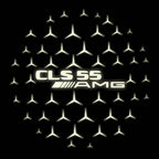 MERCEDES BENZ LOGO PROJECTOT LIGHTS Nr.03 (Menge 1 = 1 Sätze/2 Türleuchten)